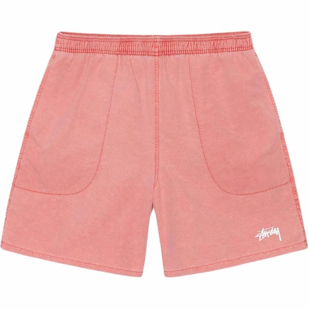 Stussy SS24 WATER SHORT PIGMENT STOCK Logo