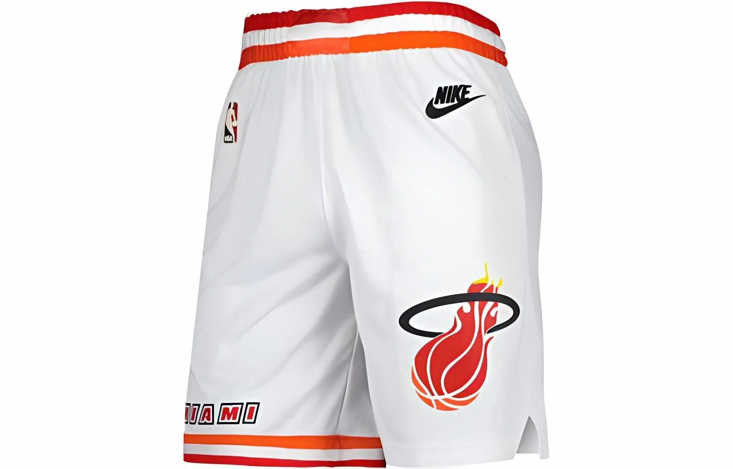 Nike NBA Miami Heat Fan Edition Shorts White