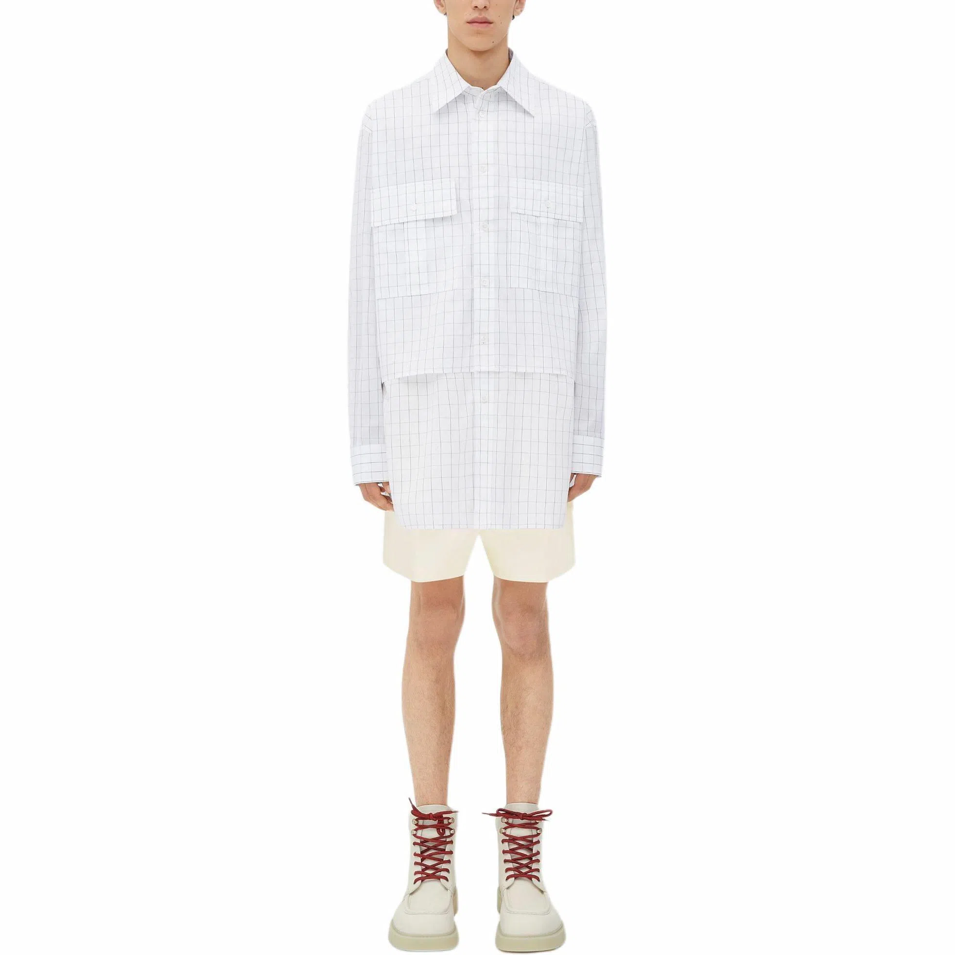 Bottega Veneta SS24 Cotton Twill Shorts