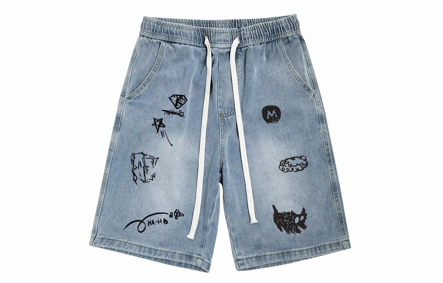 PEIMENG Denim Shorts