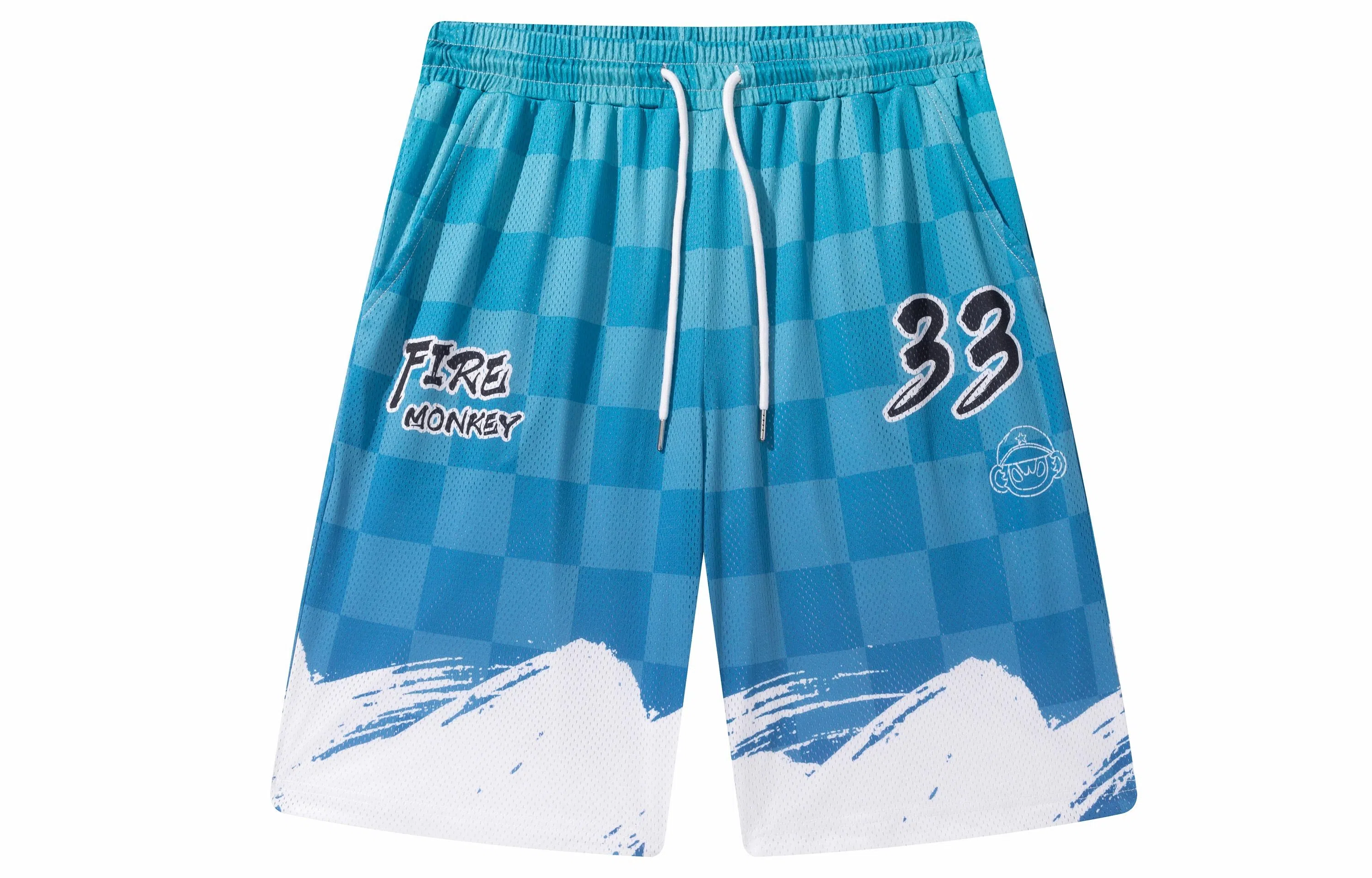 FireMonkey 23 Checkered Mesh Shorts