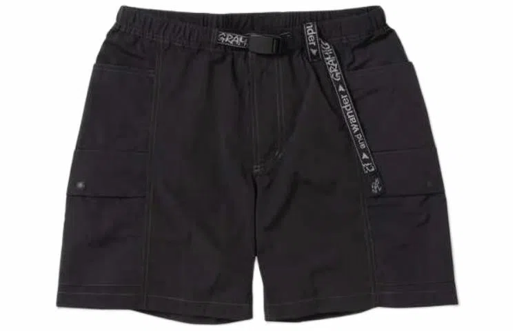 and wander x Gramicci SS24 Reflective Nylon Shorts Black