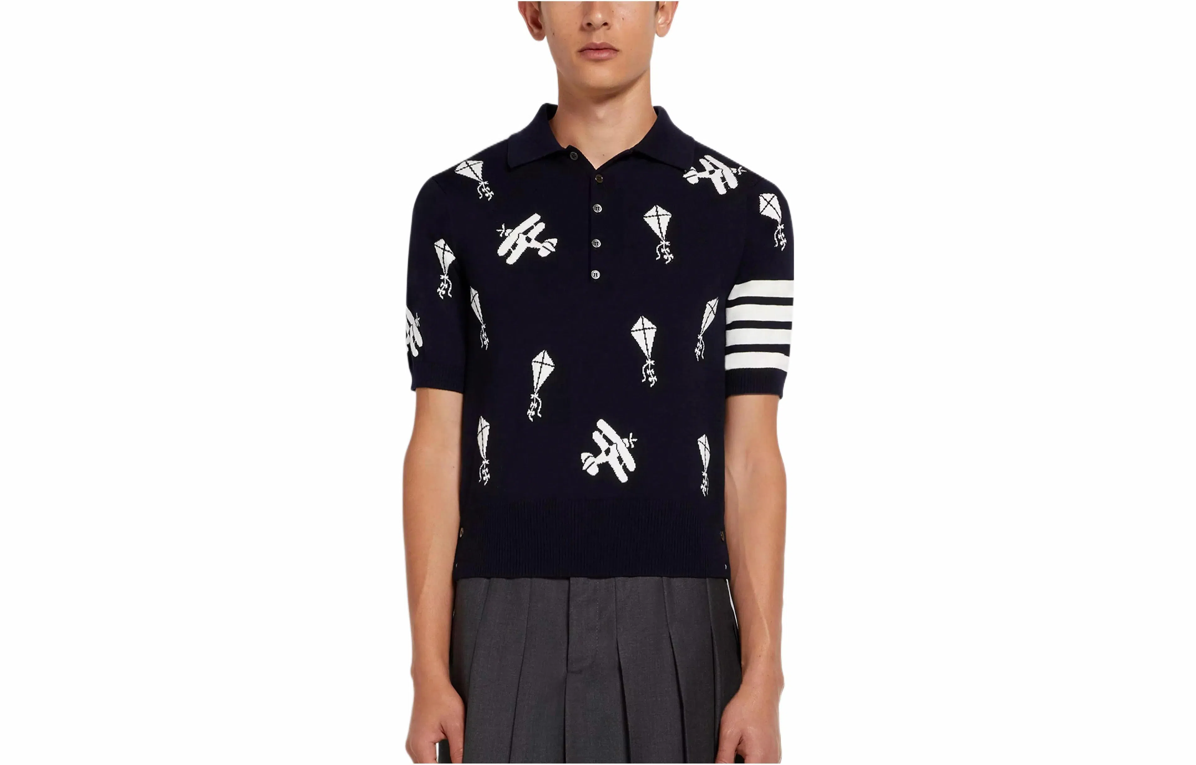 THOM BROWNE SS22 Polo