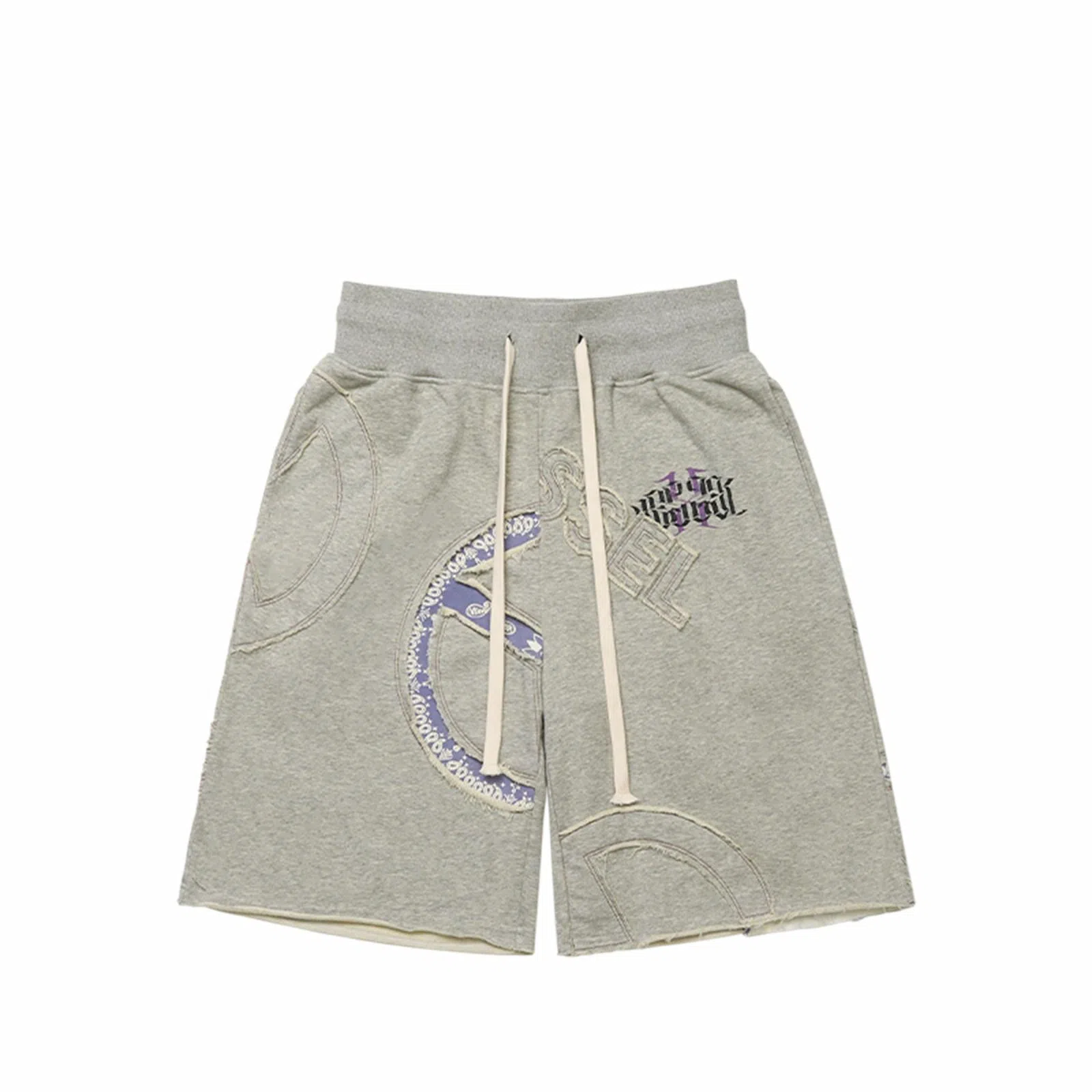 xVESSEL Paisley Patchwork Shorts