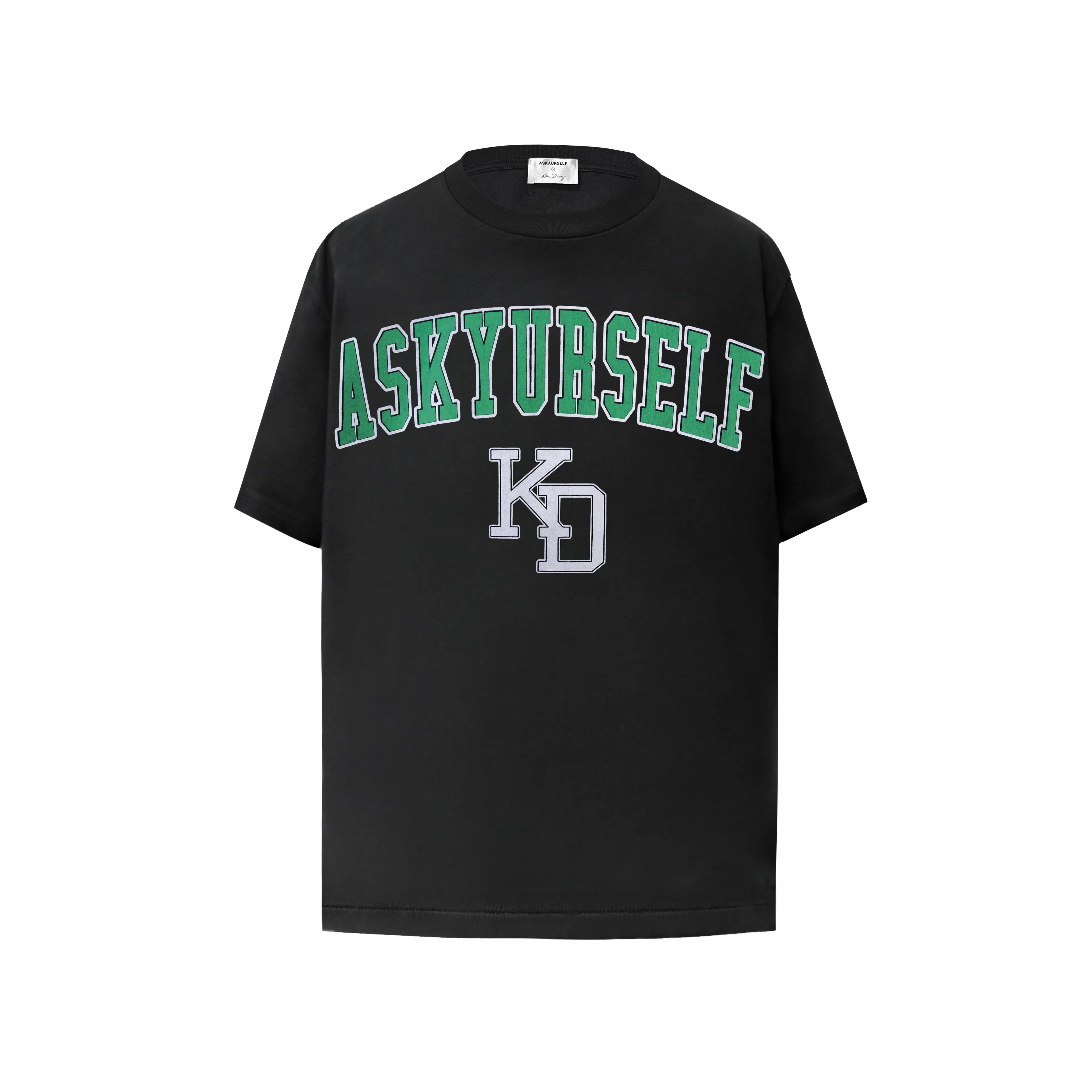 Askyurself x kd Logo T-Shirt Black