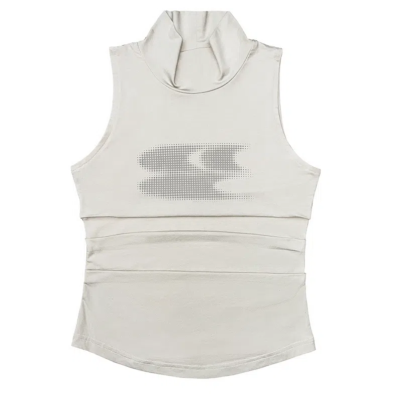 Crying Center Turtleneck Vest