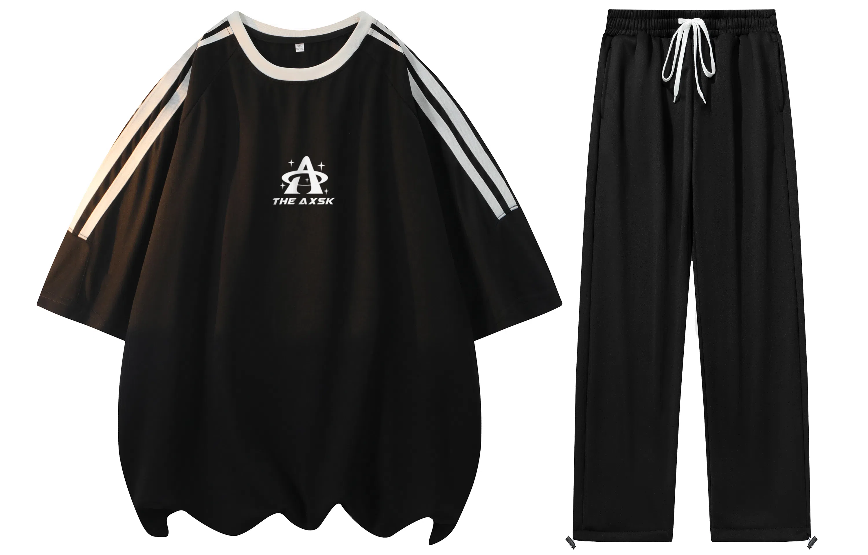 A.X.S.K Retro Stripe Star Set