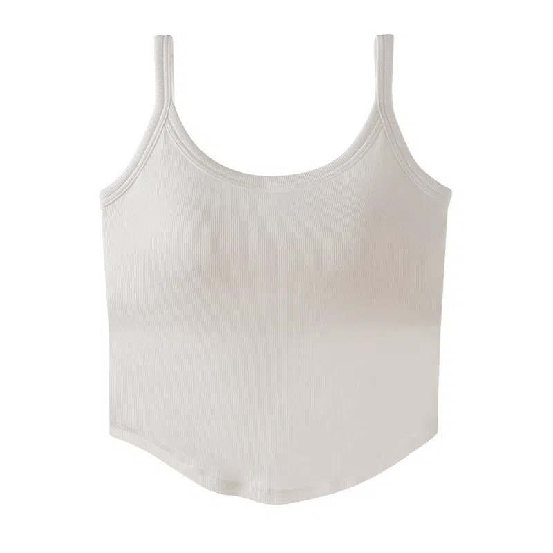 内在密码 免穿文胸大露美背内搭外穿显瘦性感辣妹不露脐吊带女款