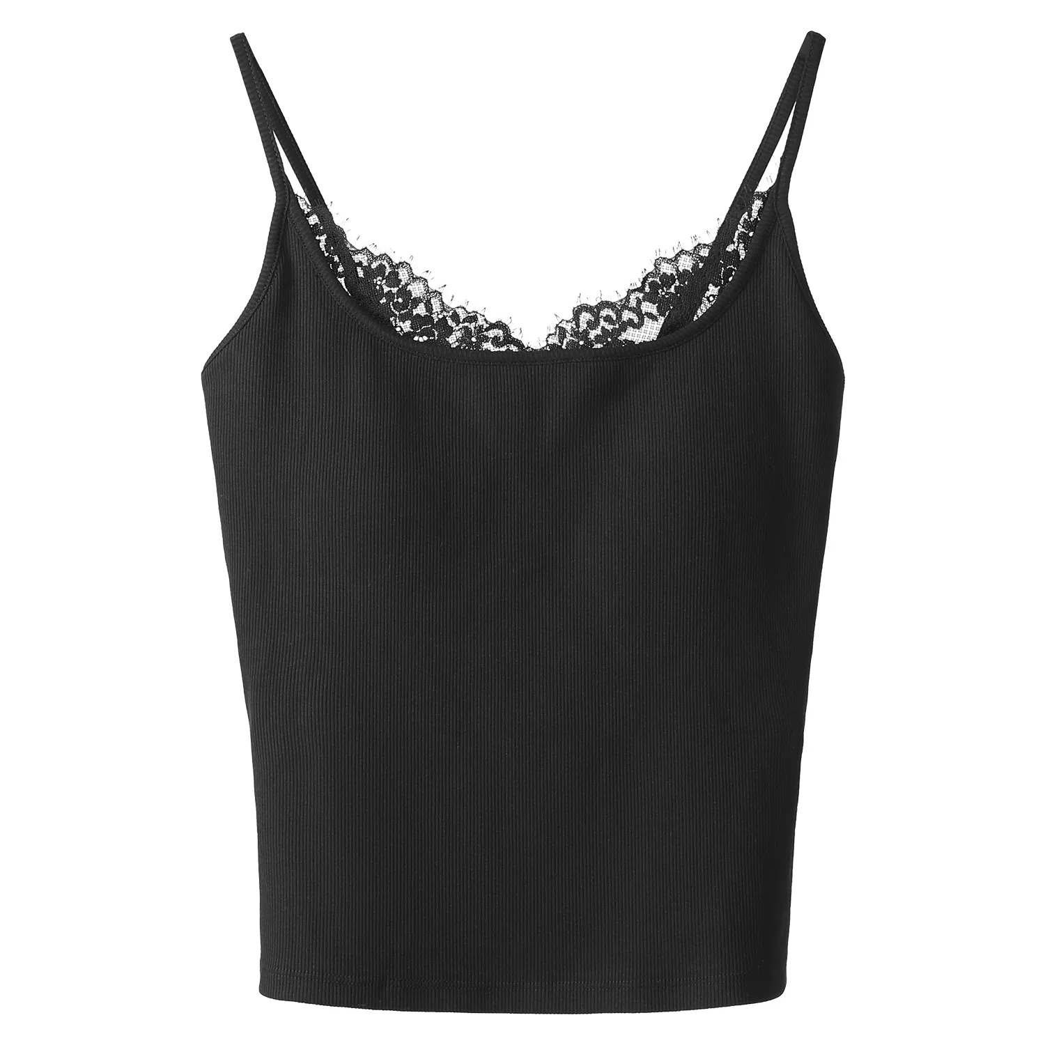 法儿家 蝶翼小个子辣妹内搭背心吊带 女款