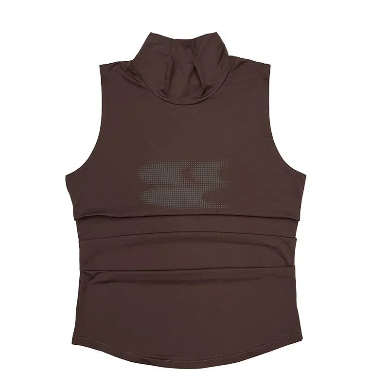 Crying Center Turtleneck Vest