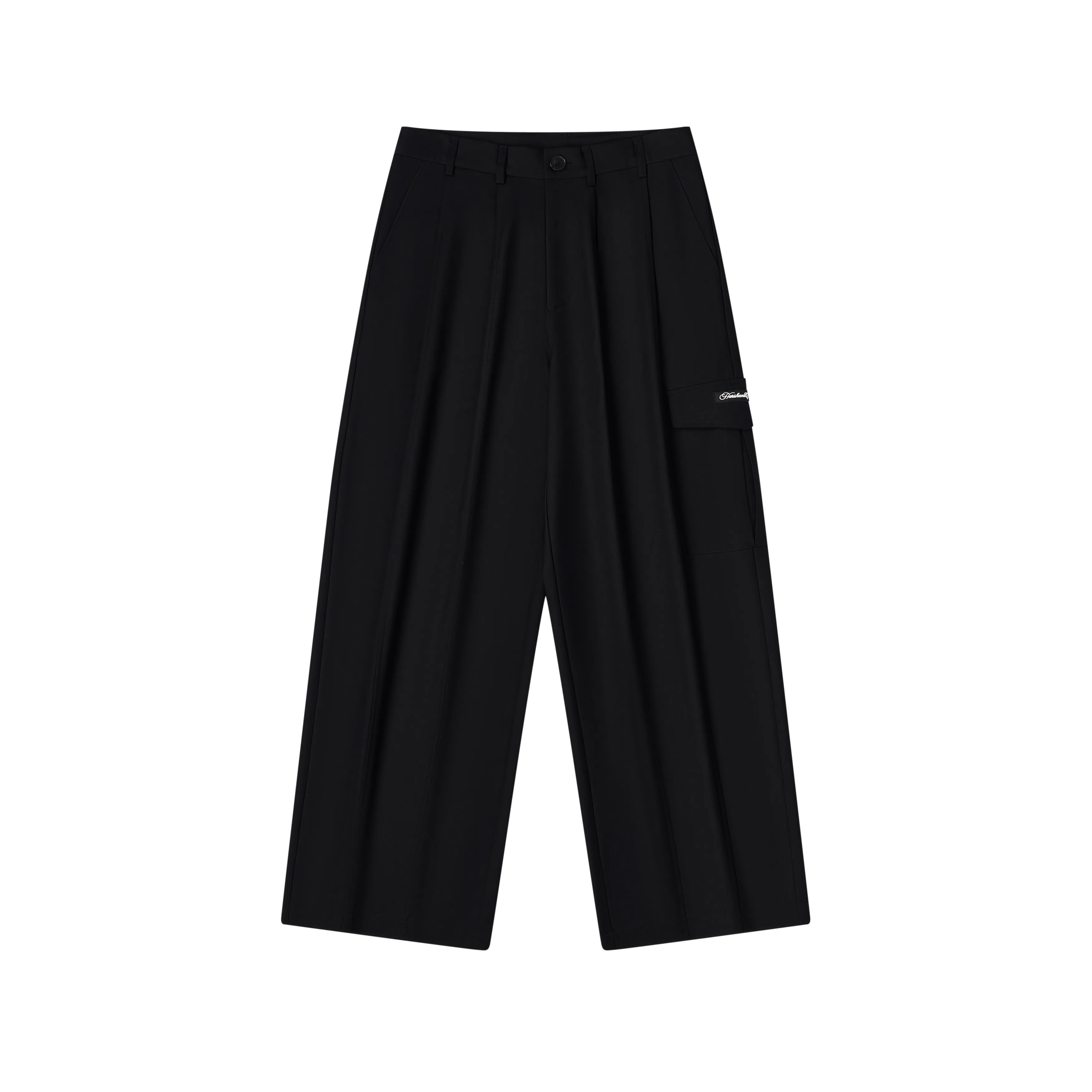 HARSH AND CRUEL Black Casual Pants