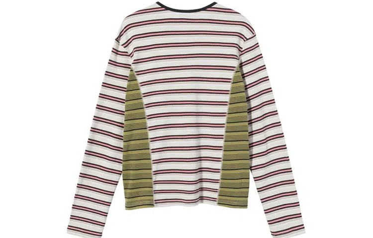 Stussy Striped Crewneck Long Sleeve