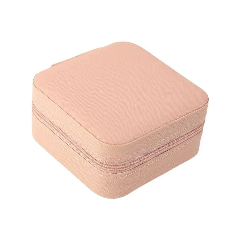 科万鸿 裸粉色首饰盒 便捷