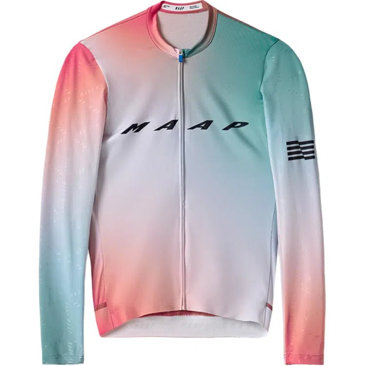 MAAP Blurred Out Pro Hex LS Jersey 2.0