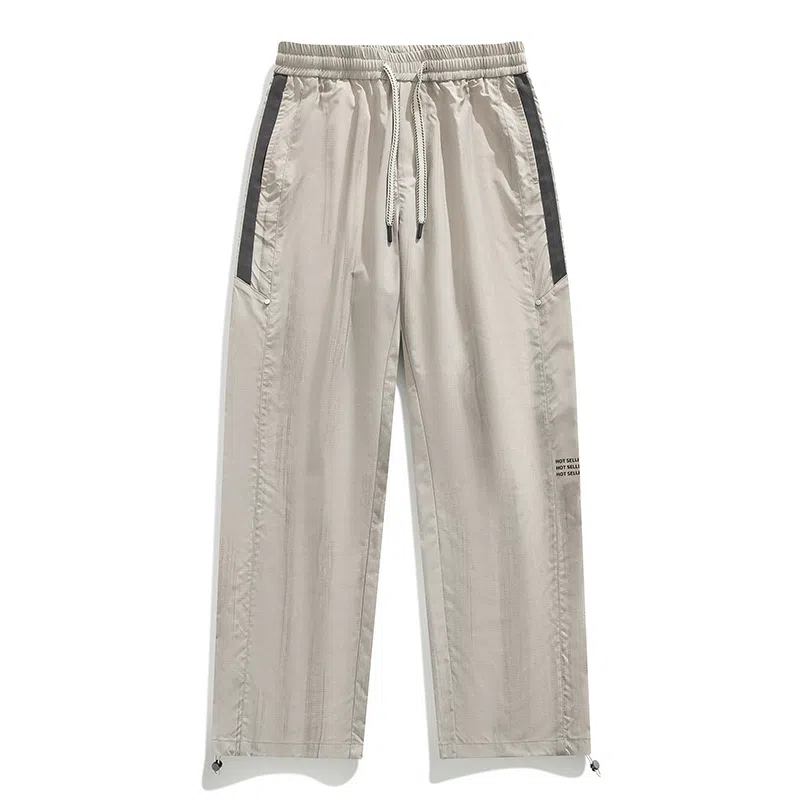 国际米兰足球俱乐部 美式简约条纹系带直筒休闲裤 男女同款