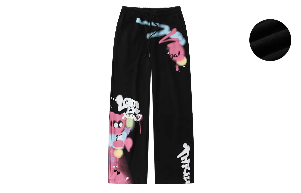 LAMLICKA Graffiti Fleece Pants