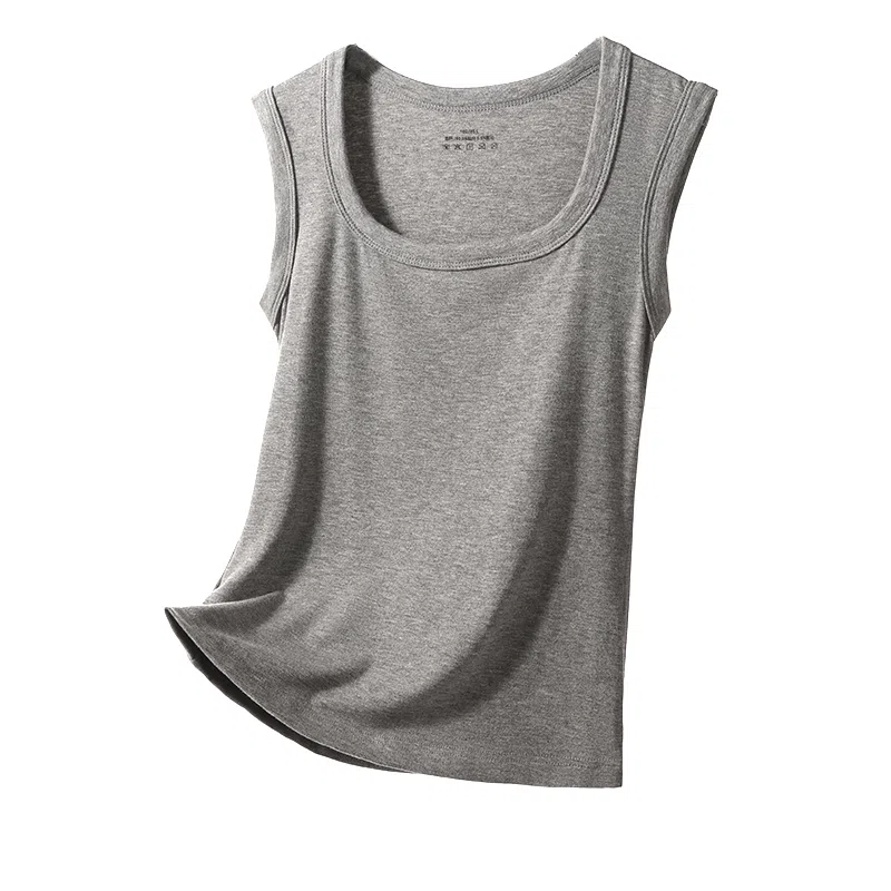 内在密码 宽肩带方领内搭外穿无痕修身遮副乳防走光百搭背心 女款