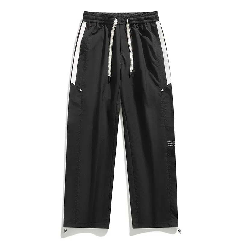 国际米兰足球俱乐部 美式简约条纹系带直筒休闲裤 男女同款