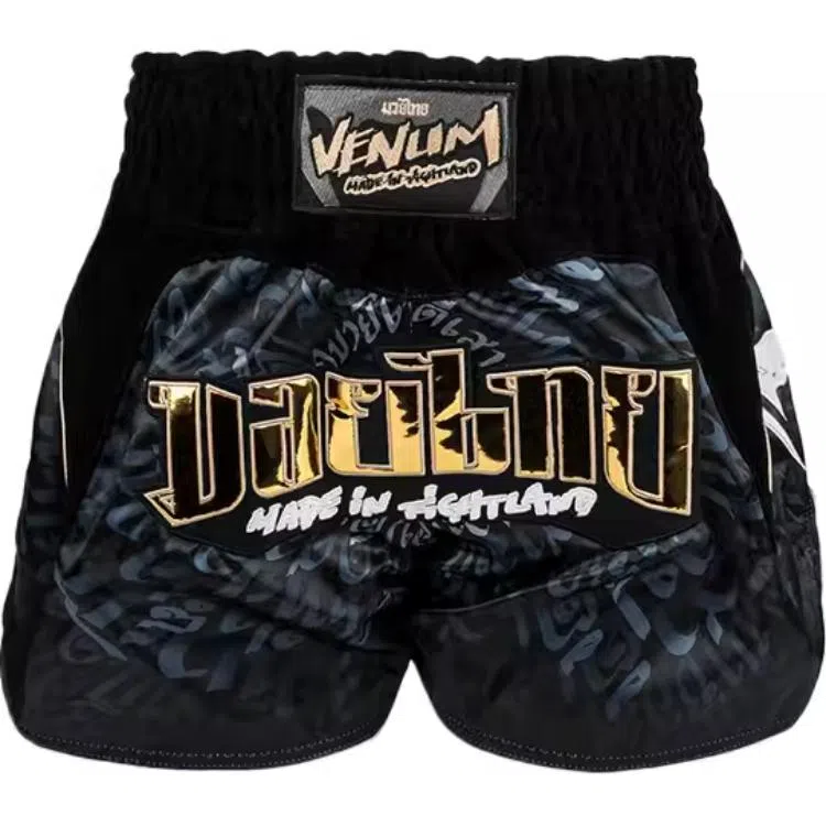 VENUM Logo Shorts Black Grey