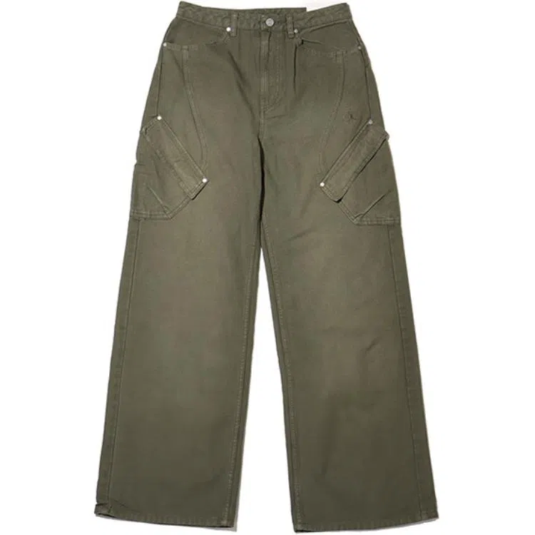 Jordan x Travis Scott FW24 Loose Fit Pocket Pants Green