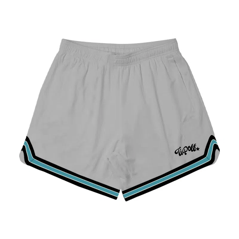 TIP-OFF Letter Pattern Elastic Casual Shorts