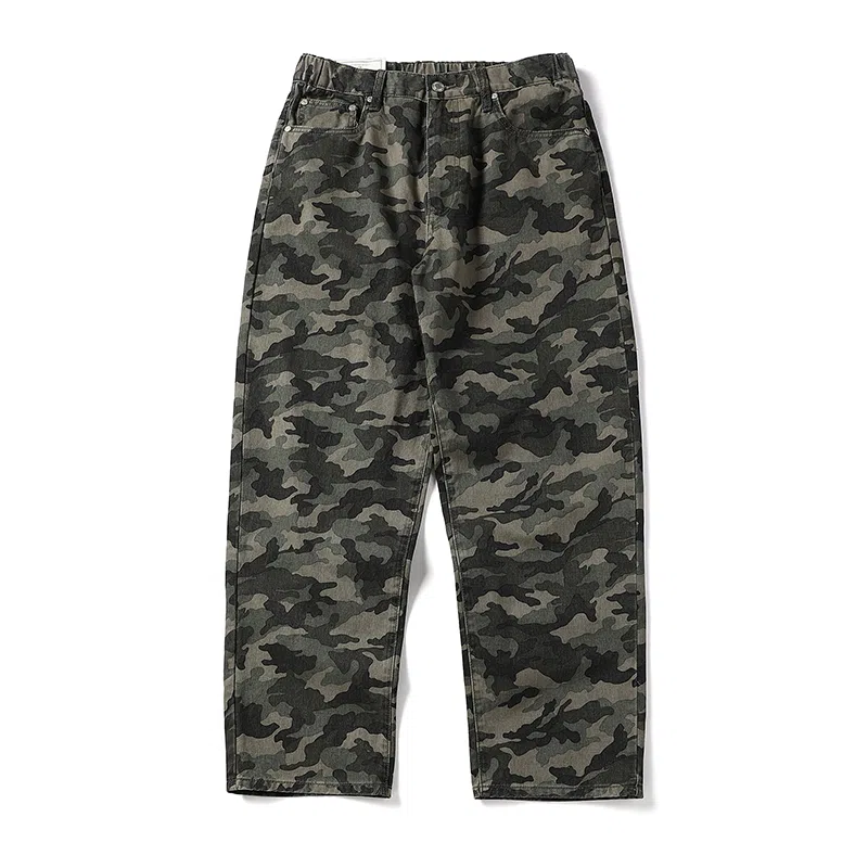 赞仕 美式潮牌水洗复古街头潮流直筒长裤休闲裤 男款