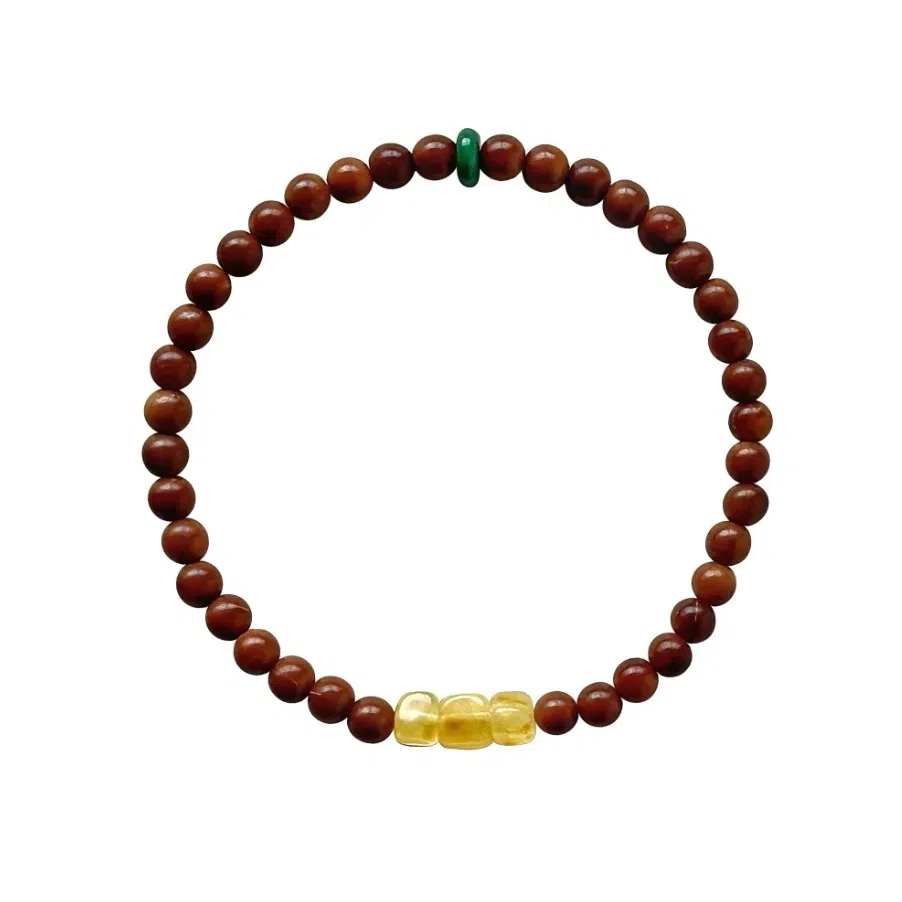 集亭 焦糖不焦绿  时尚前沿 国潮必备 单圈 库克 手串 男女同款情侣款