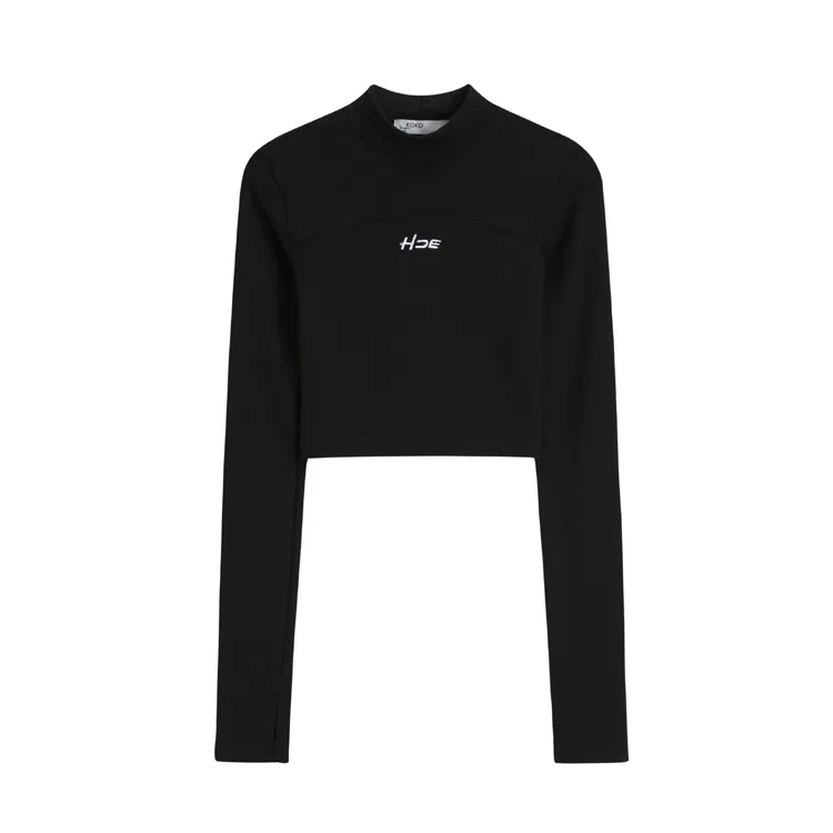 JUFU Long Sleeve T-Shirt Black