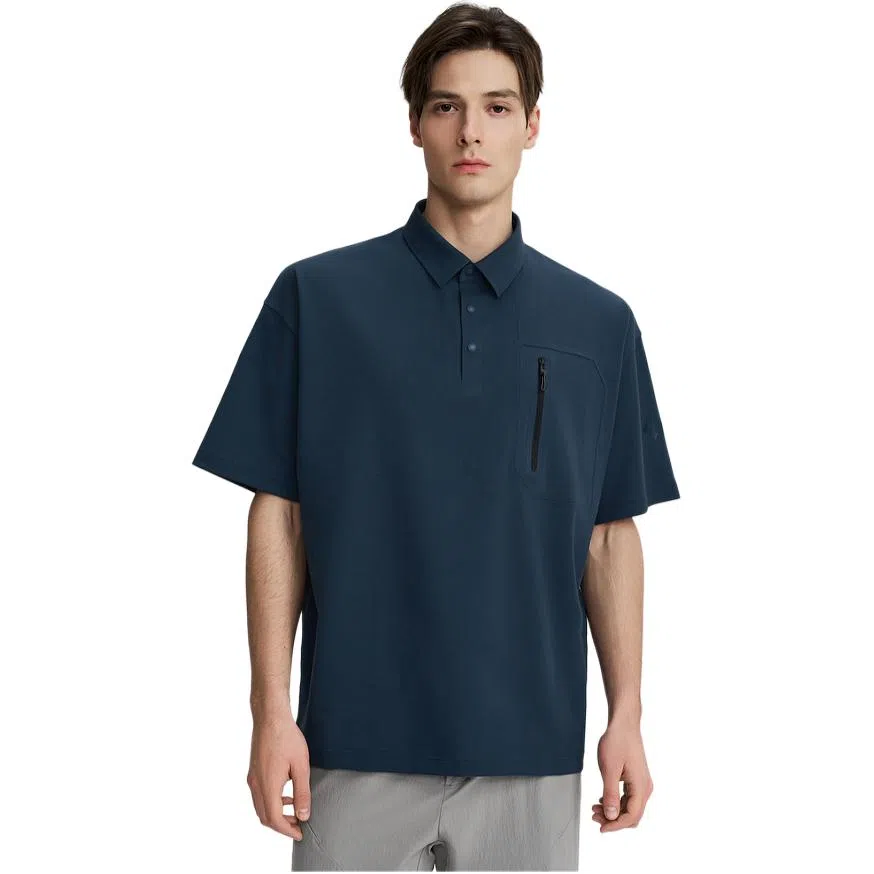 DESCENTE BLEU SS25 Polo