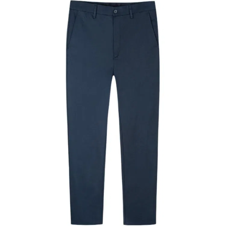 才子 修身中腰直筒裤休闲裤 男款