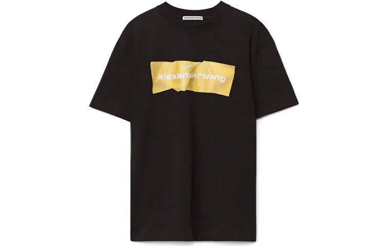 Alexander Wang SS21 Black T-Shirt