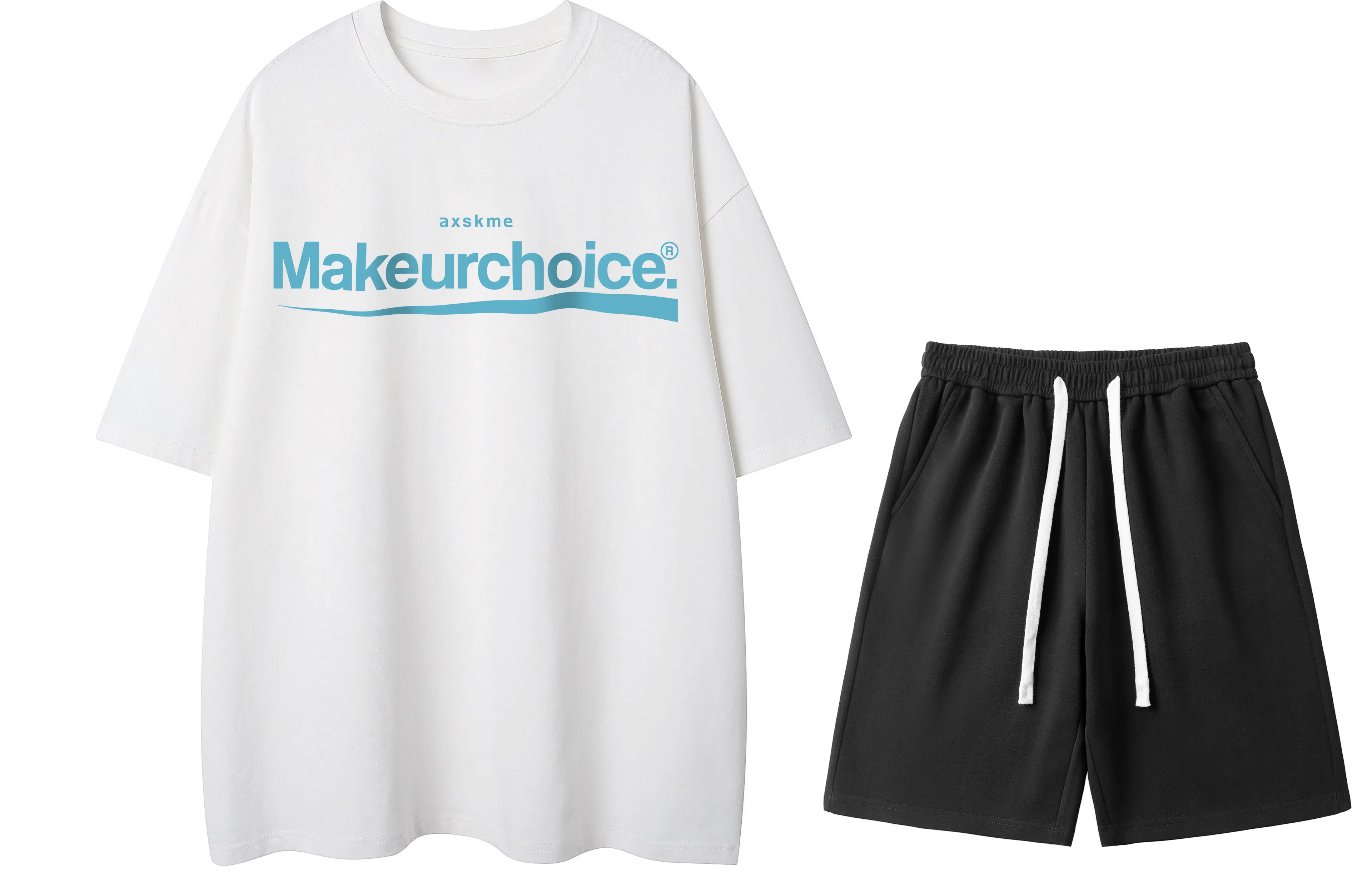 A.X.S.K Basic Letter Print Set