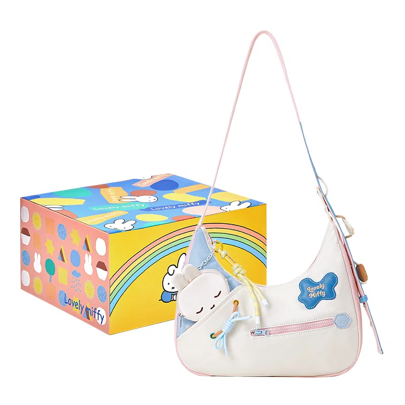 Miffy Fun Colorblock Crossbody Bag