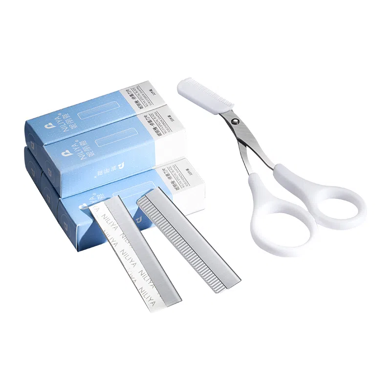 妮丽雅 防刮伤剃眉工具修眉刀片 美容院专用