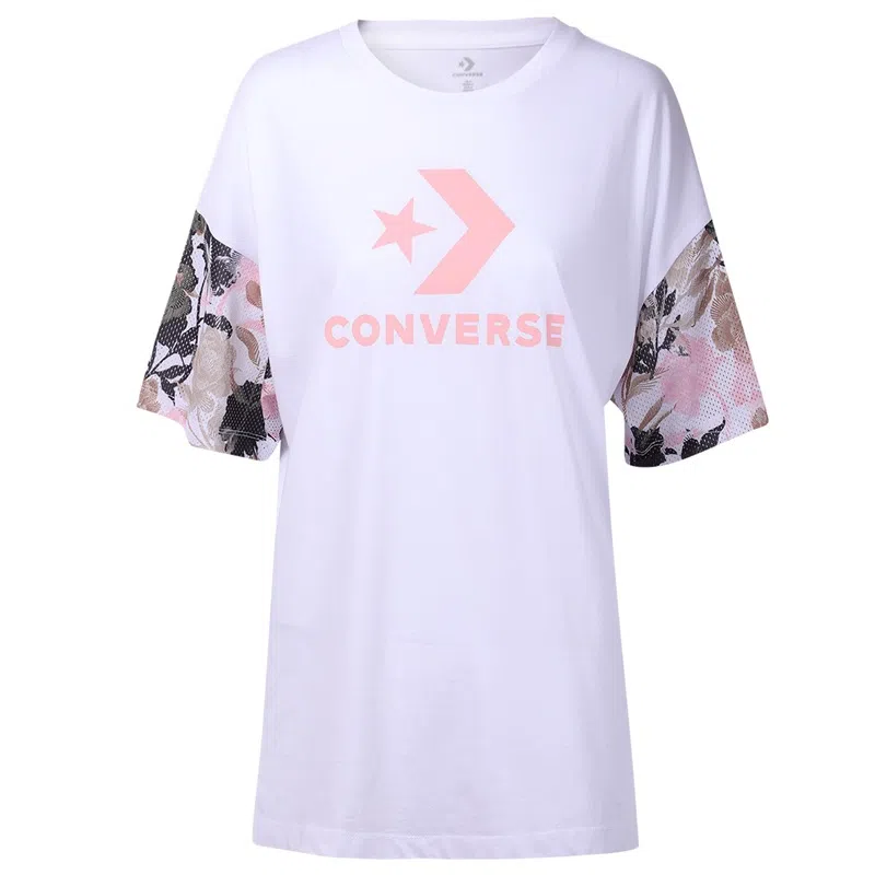 Converse Linear Floral Graphic T