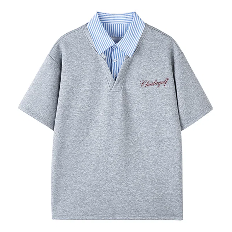 CHARLIE GOLF logoPolo