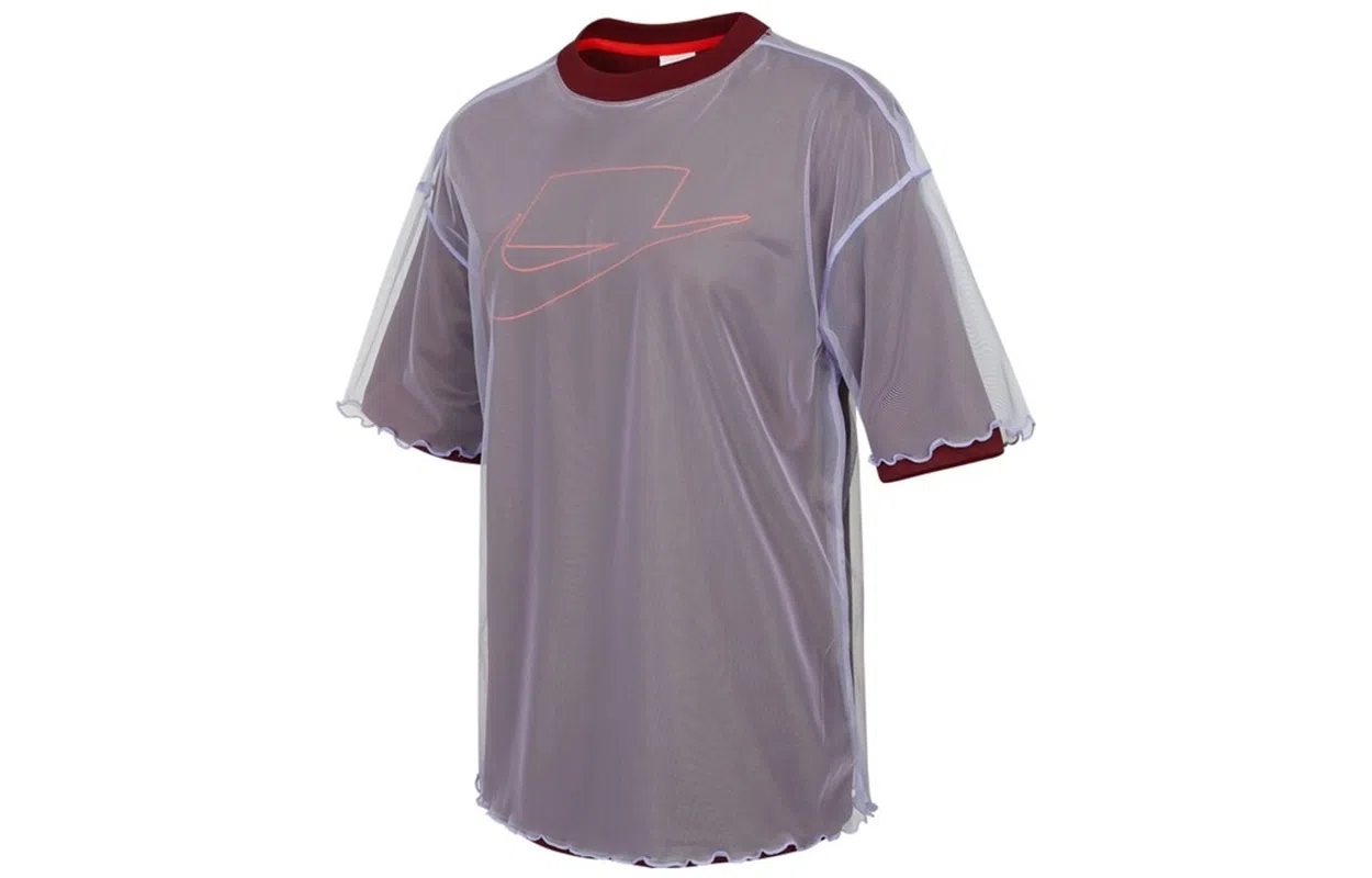Nike As W Nsw Tulle Ss Top