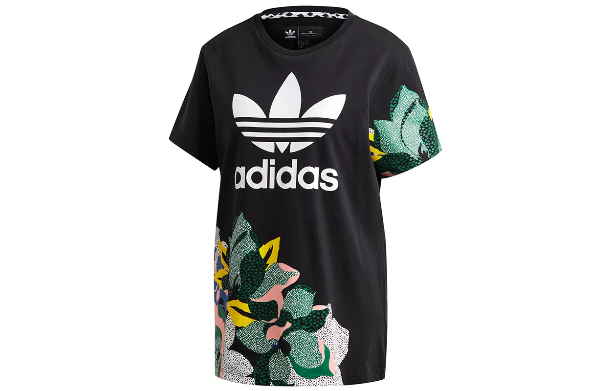 adidas Originals Bf Tee Floral Print Black