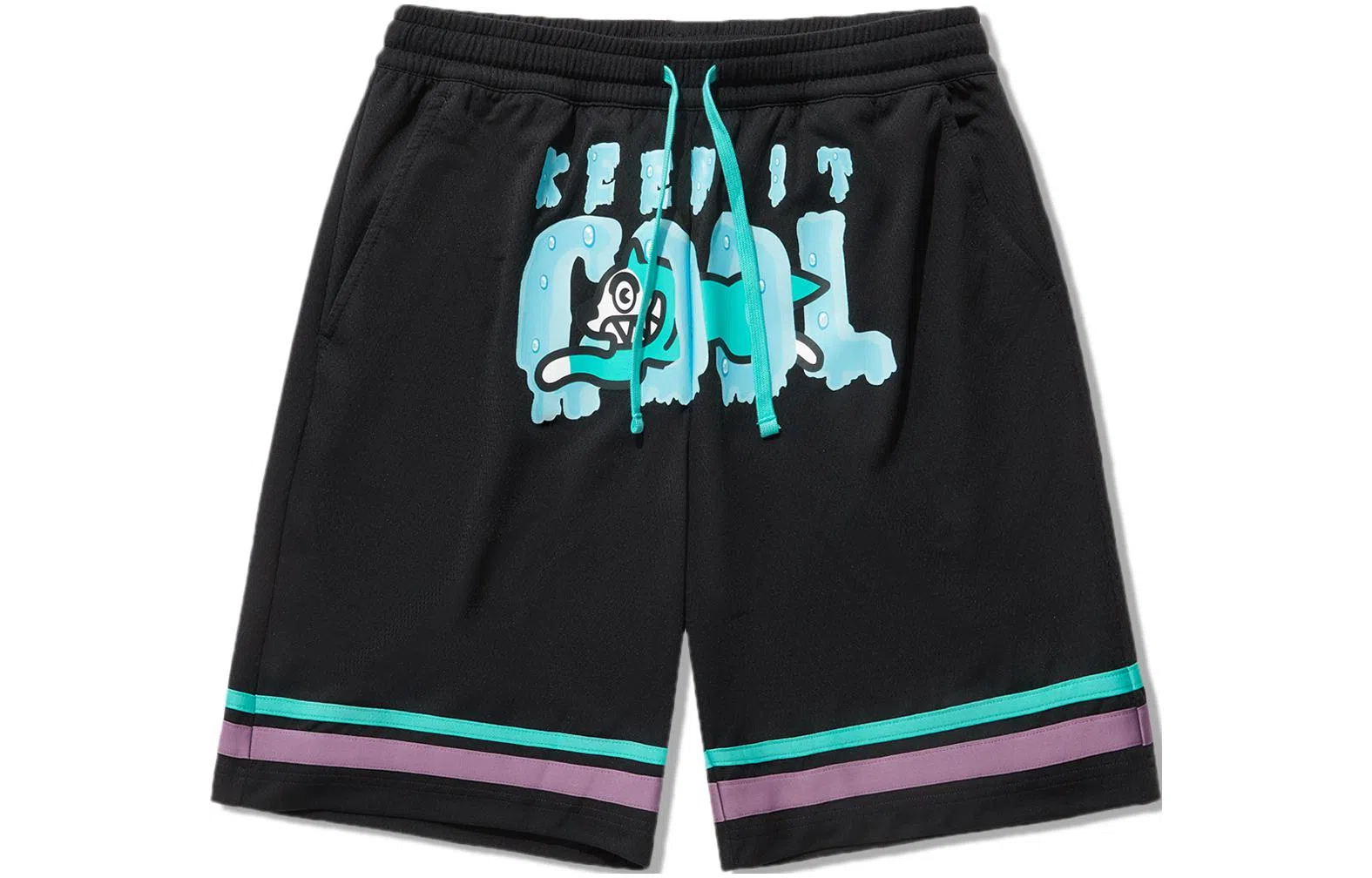 Li-Ning x ICECREAM Skateboarding Shorts Black