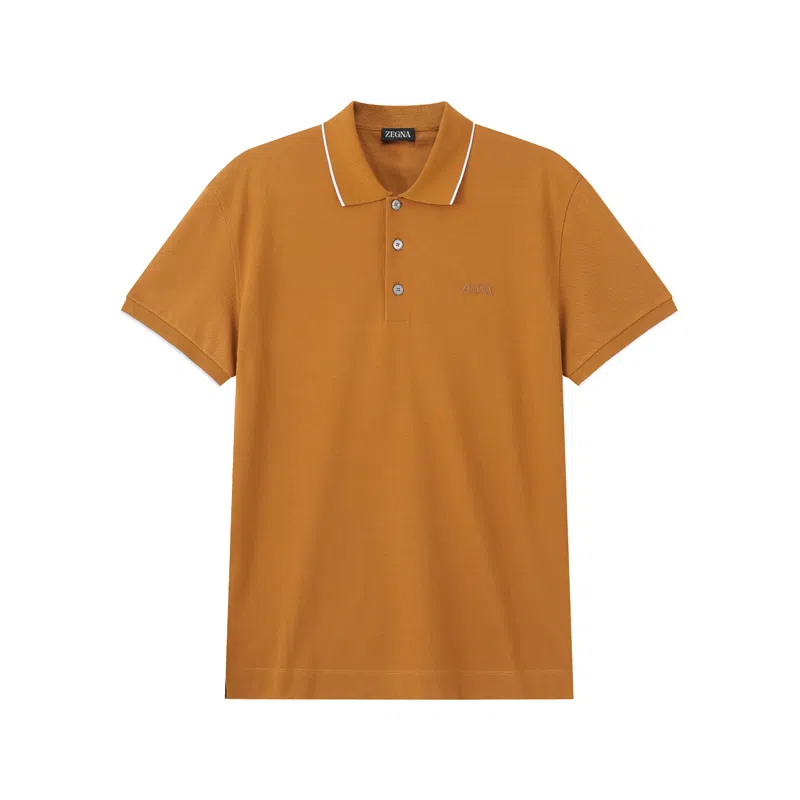 Zegna SS25 Brown Polo