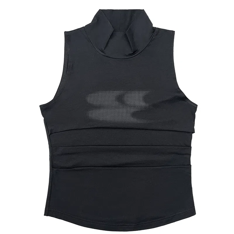 Crying Center Turtleneck Vest