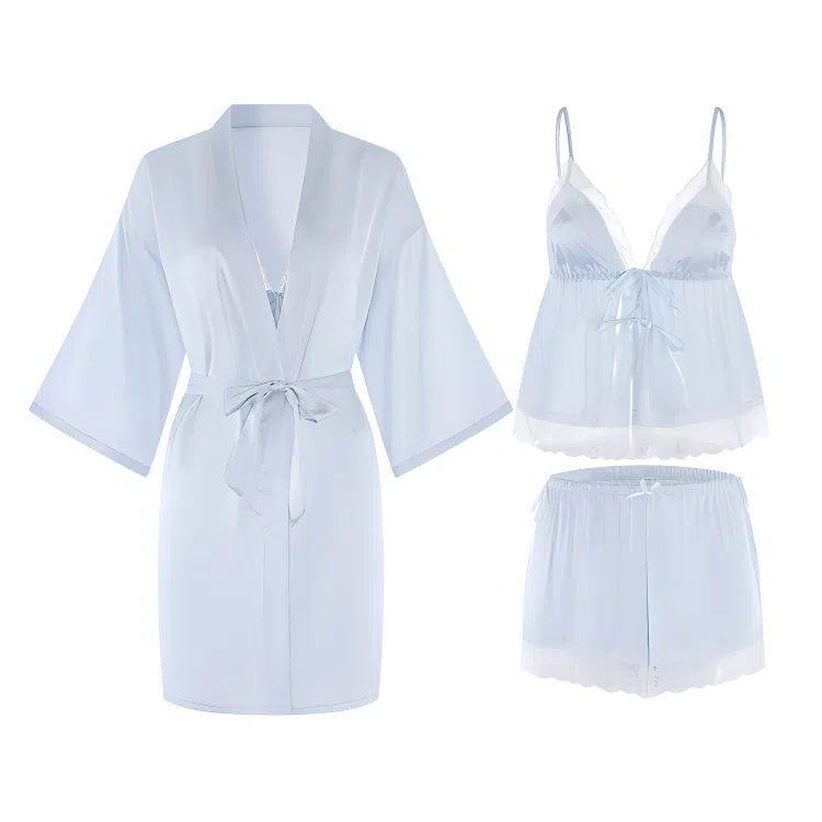 潞优野 纯欲休闲时尚舒适睡衣套装 女款