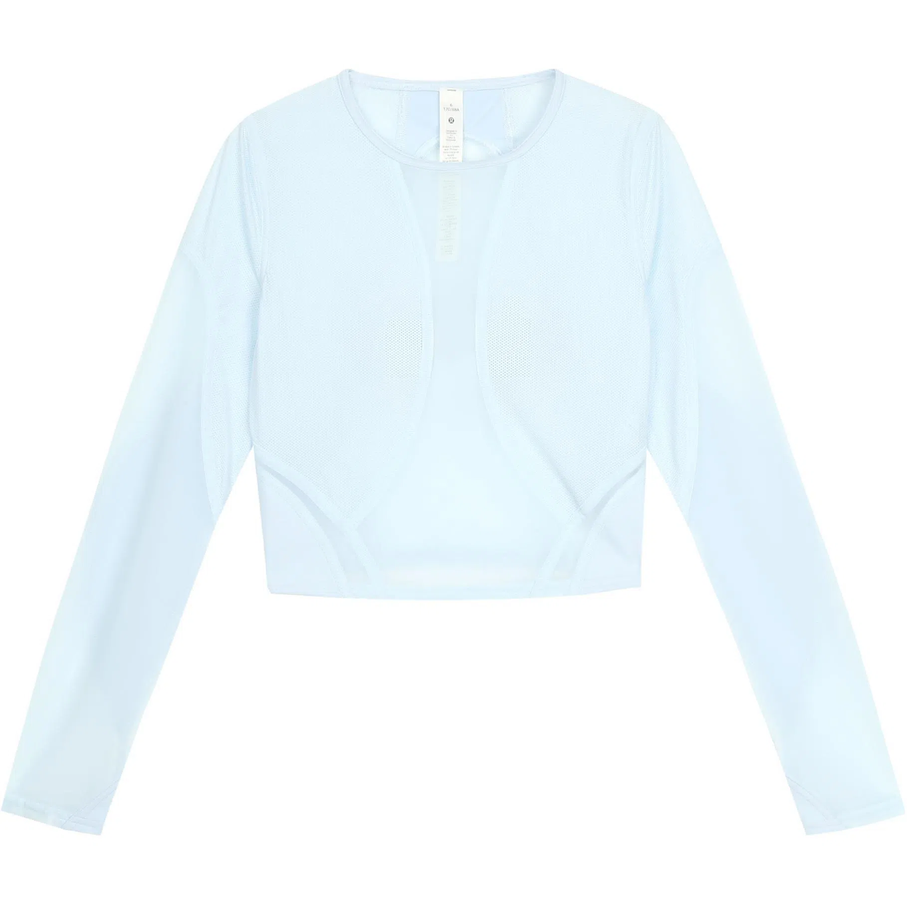 lululemon Mesh Panelled Logo Long Sleeve Pullover