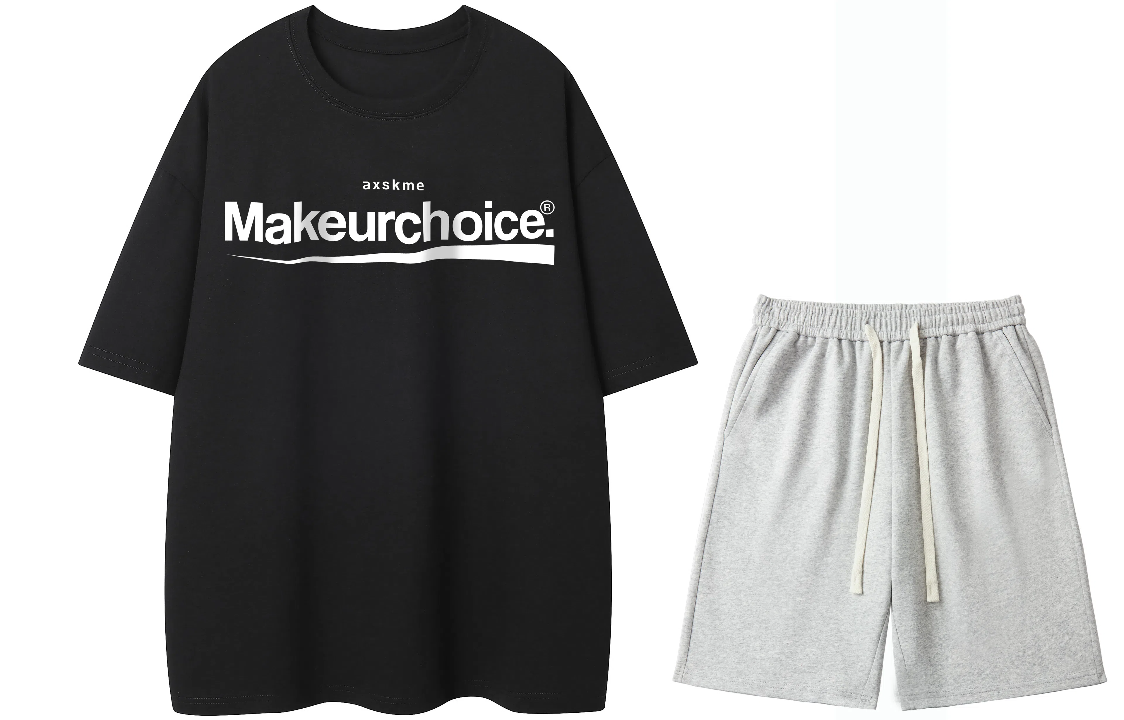 A.X.S.K Basic Letter Print Set