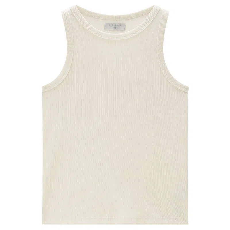 佐丹奴 纯色修身圆领舒适休闲无袖背心 女款