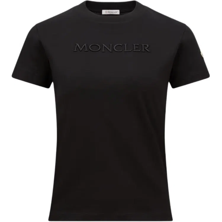 Moncler Embroidered Tonal Logo T