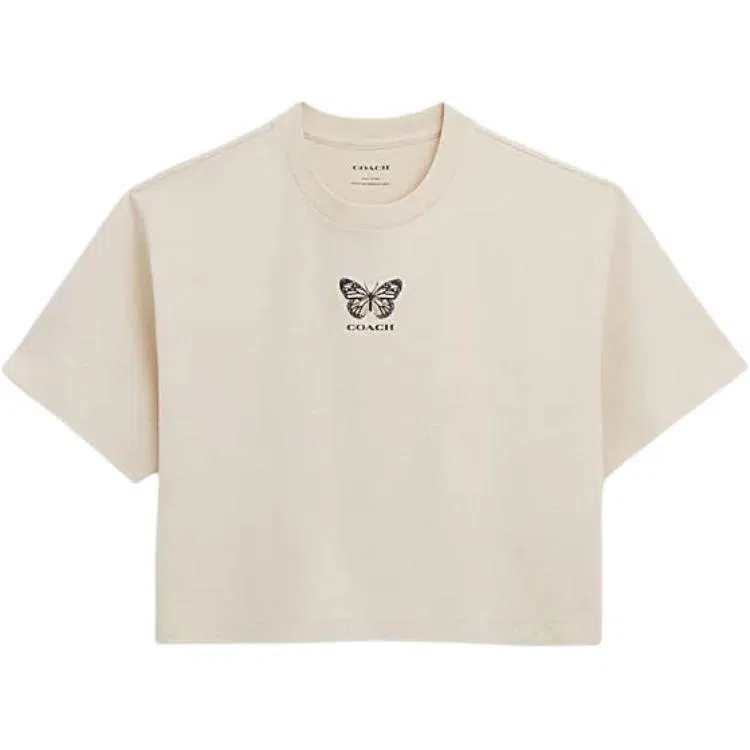 COACH SS24 Butterfly Print T-Shirt