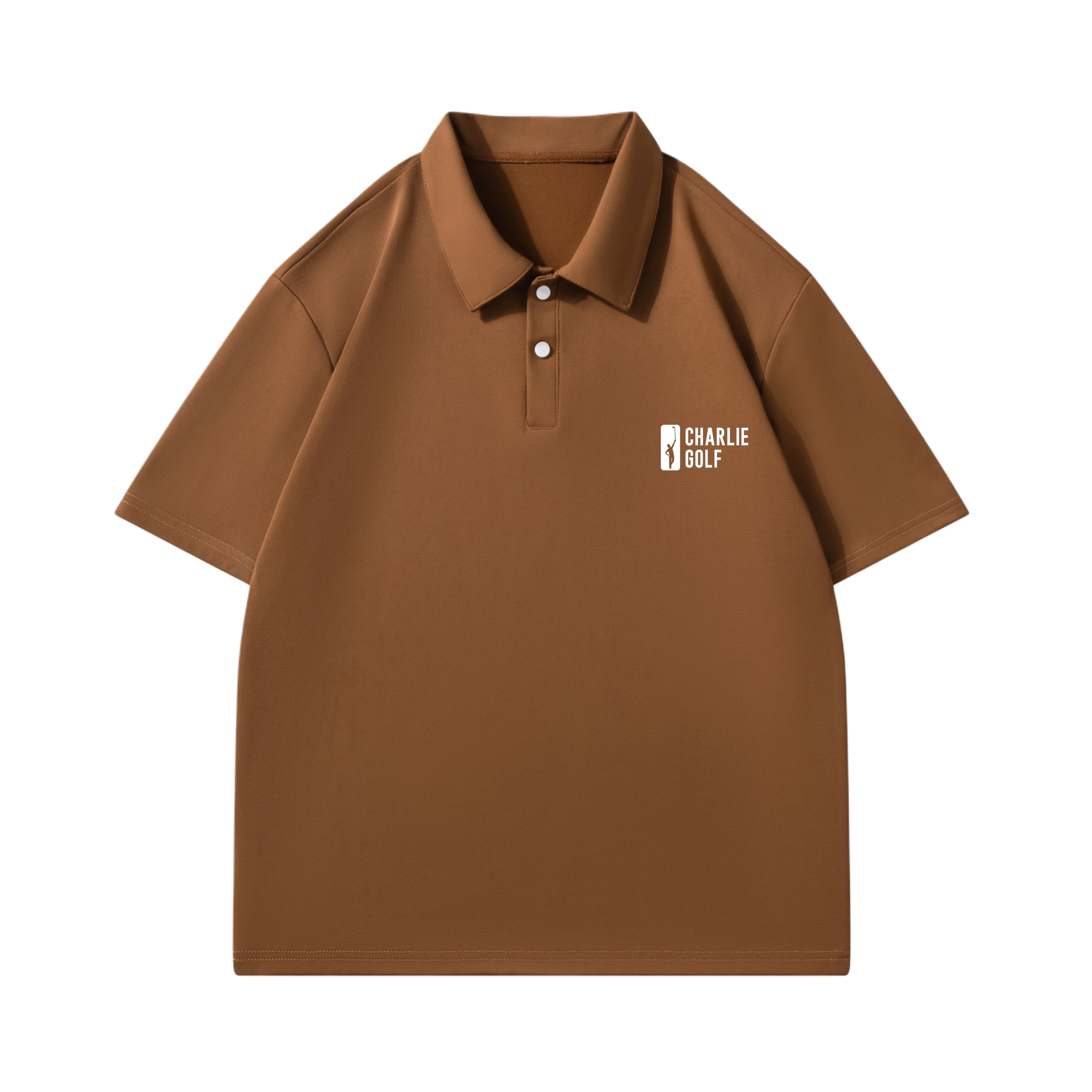 CHARLIE GOLF logoPolo