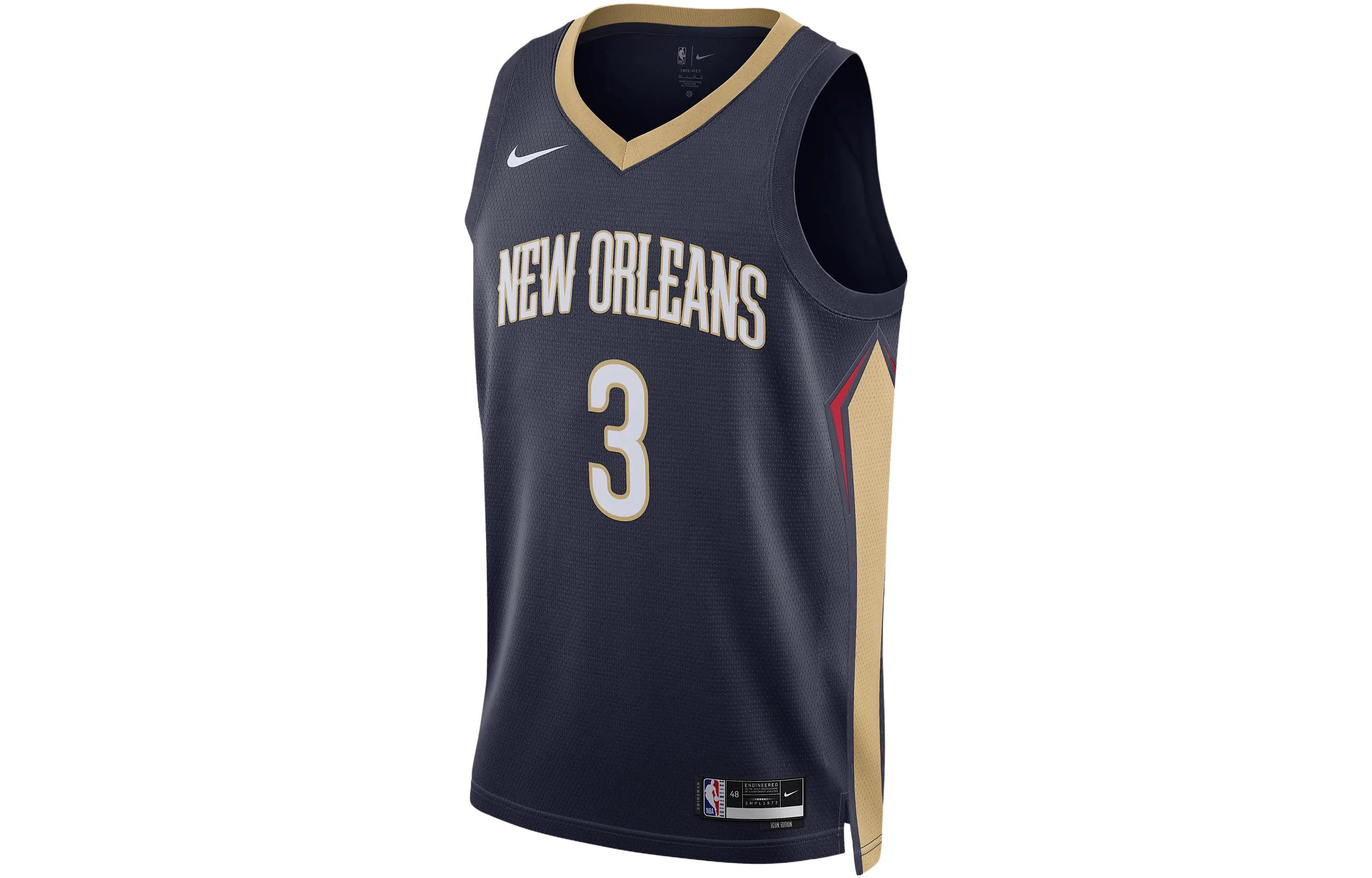Nike Dri-FIT NBA Swingman Jersey Pelicans McCollum 3 Navy