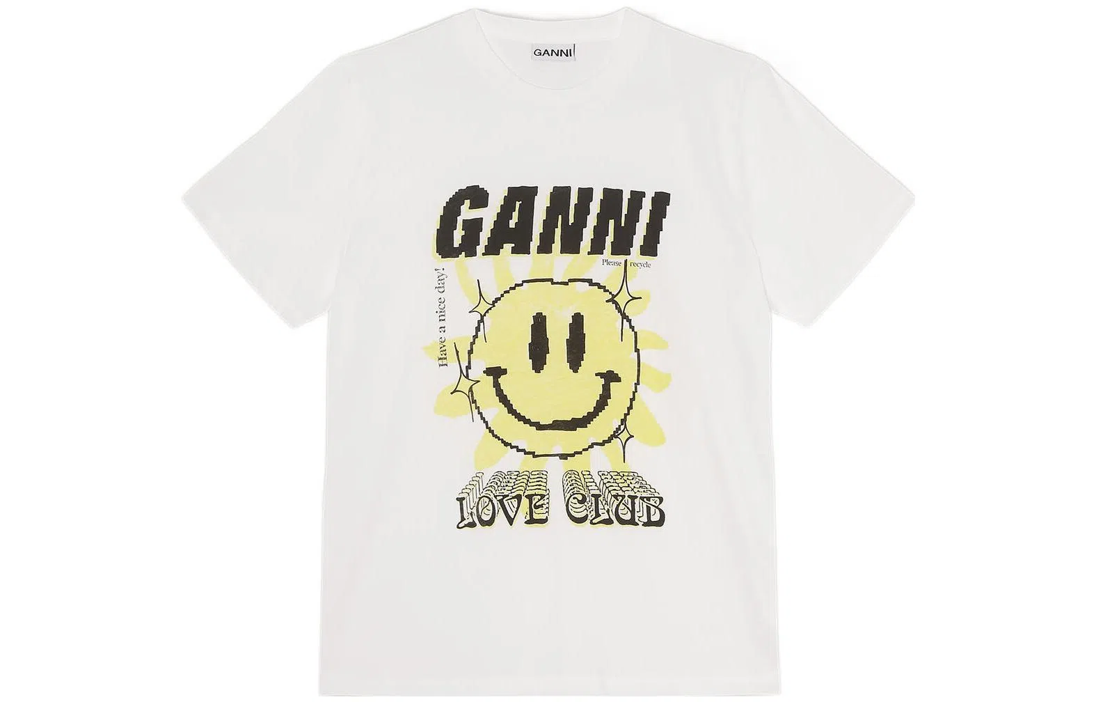GANNI SS22 Love Club T